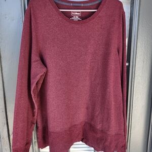L.L. Bean Women's Red Sweater